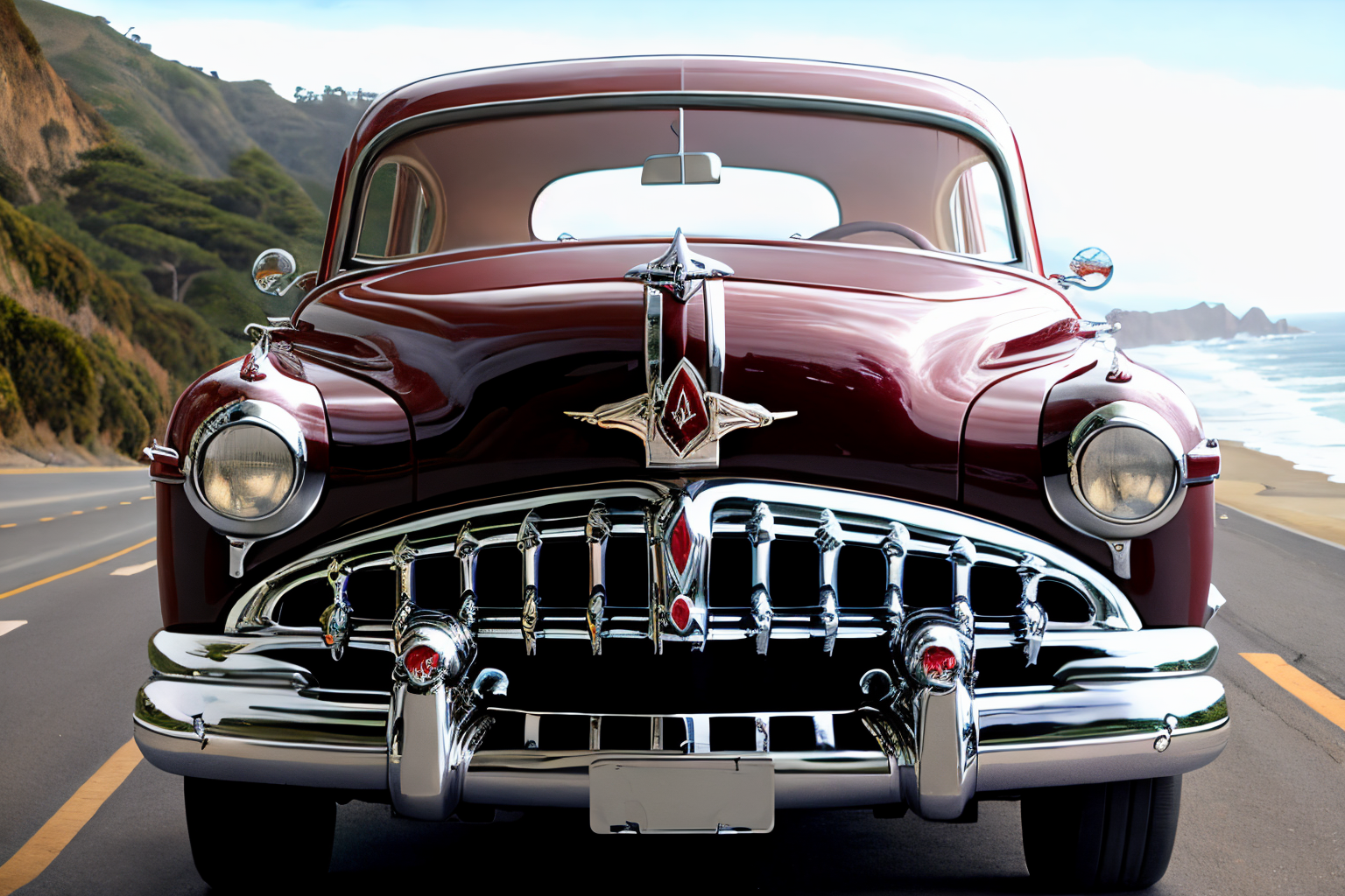 04203-1871903823-hudsonhornet-step-115, a maroon car, on pacific coast highway.png